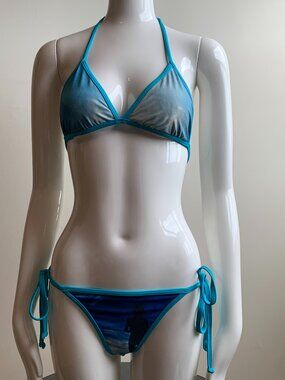 Aaron Chang Surfer ocean photo print wave scenic bikini